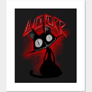 Lucifurr The Cat Posters and Art